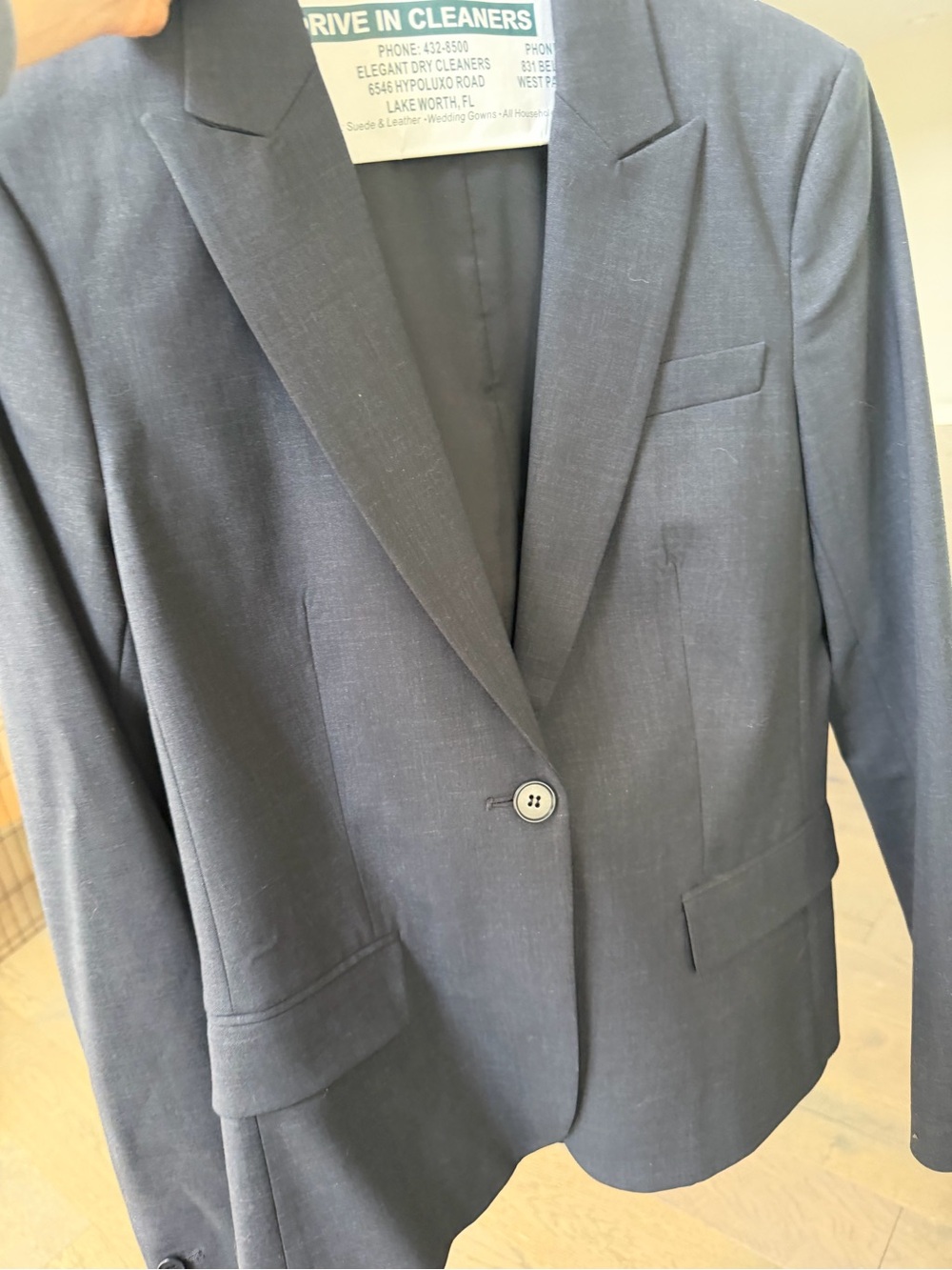 Theory Navy blazer size 2